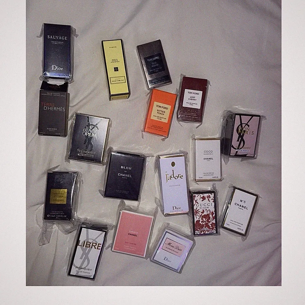 Dior, Chanel, Yves Saint Laurent, Hermès Perfume Miniatures Lot