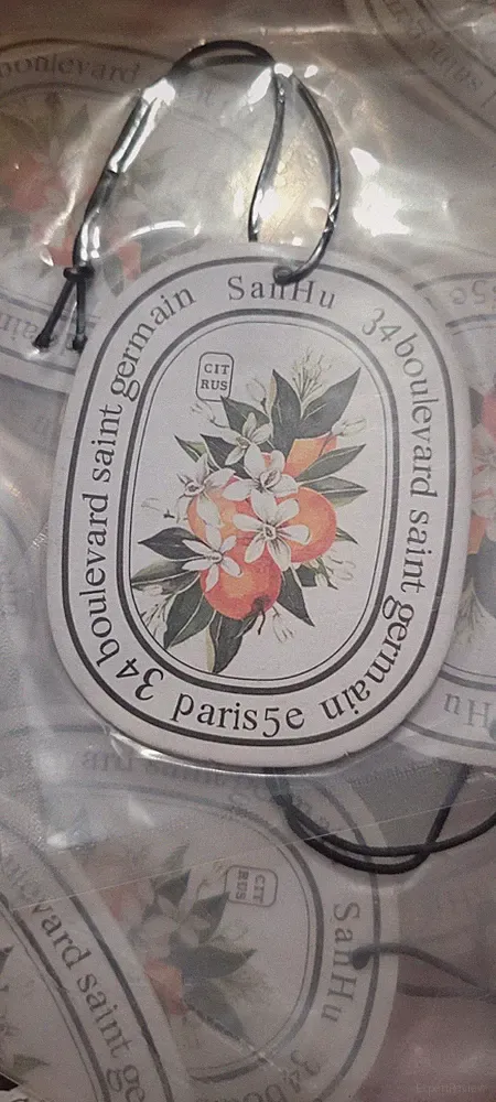 Diptyque Lot"15" Eau 34 Boulevard Saint Germain Paris Car Scent CITRUS RARE