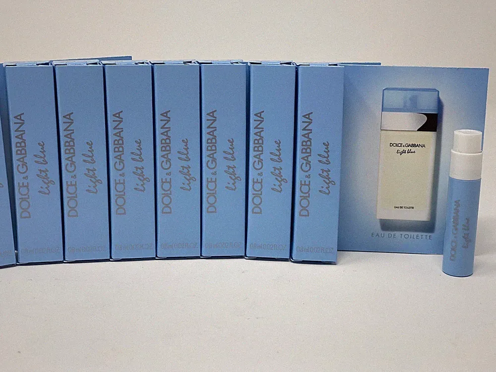 Dolce & Gabbana Light Blue Women Perfume EDT Sample Spray Travel Vial NEW X10