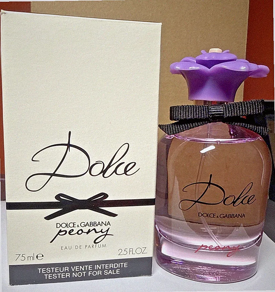 Dolce & Gabbana Peony 2.5 oz EDP Spray Womens Perfume 75 ml Tester Box
