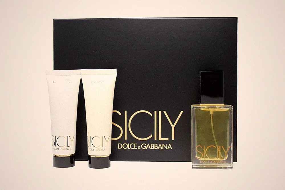 DOLCE & GABBANA SICILY 3 PIECE GIFT SET EAU DE PARFUM SPRAY 50 ML/1.7 FL.OZ. (D)