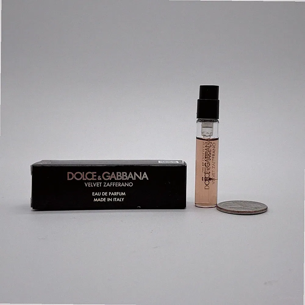 Dolce Gabbana Velvet Zafferano Eau De Parfum 2ml Sample New In Box