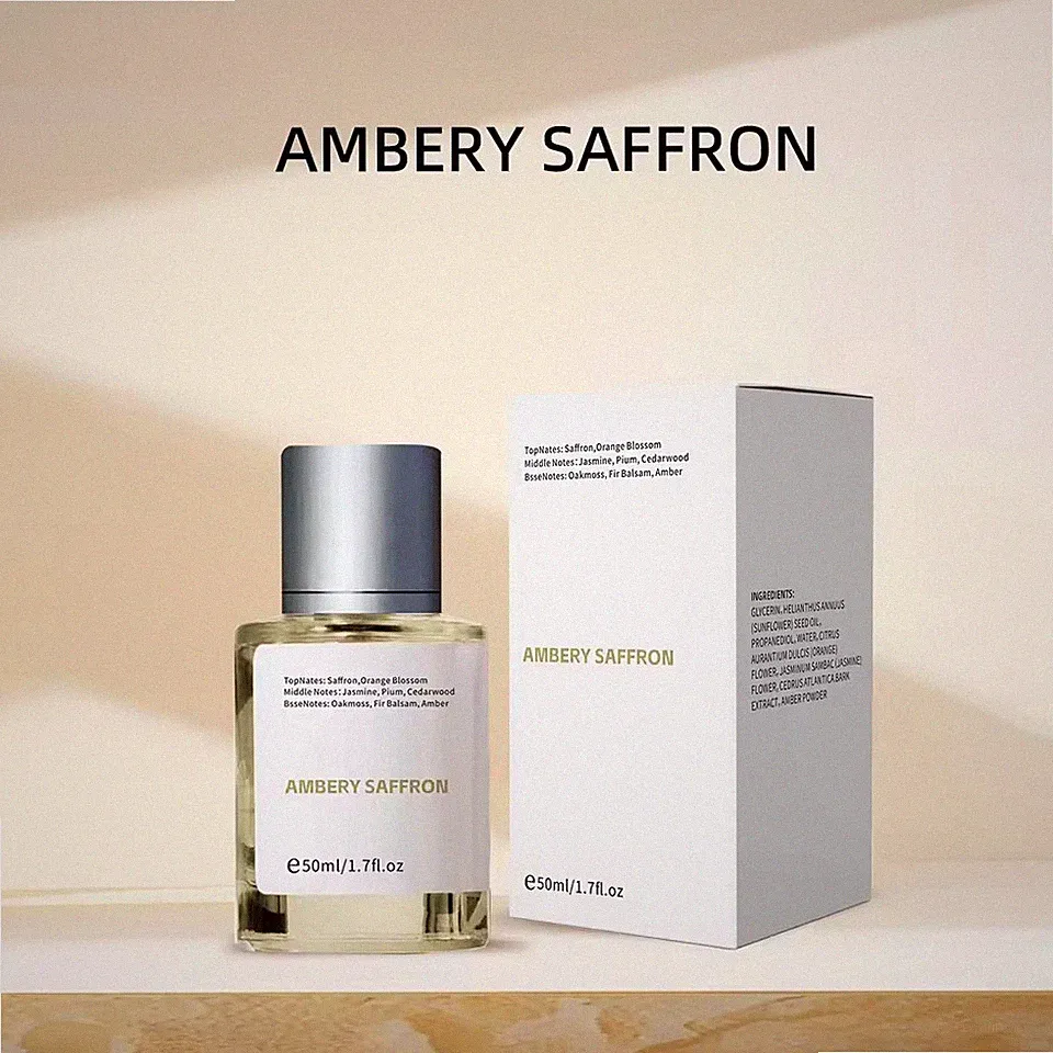Dossier Ambery Saffron 1.7 Oz Eau de Parfum Spray Perfume Fragrance NEW IN BOX