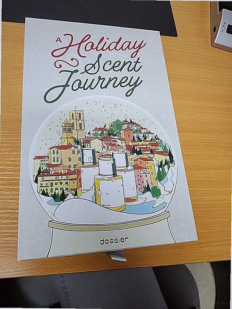 Dossier Holiday Scent Journey Fragrance Advent Calendar Gift Set (0.17 oz, 12 ct