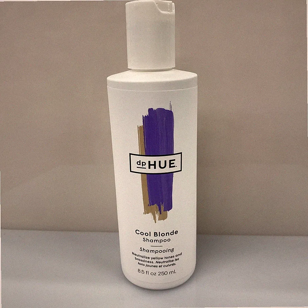 DP Hue Cool Blonde Shampoo Neutralize Yellow Tones 8.5 Fl Oz