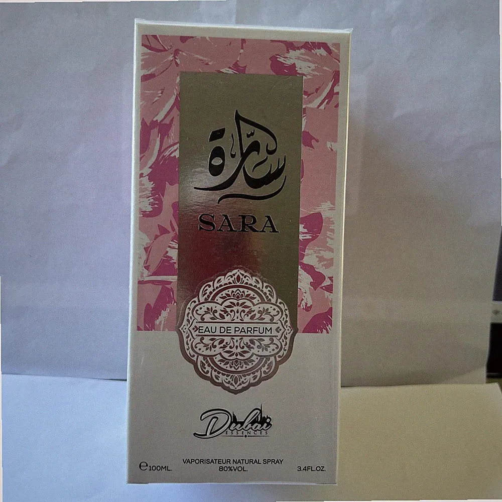 Dubai Essences Sara Eau De Parfum 100ml 3.4oz Women Floral Vanilla Perfume
