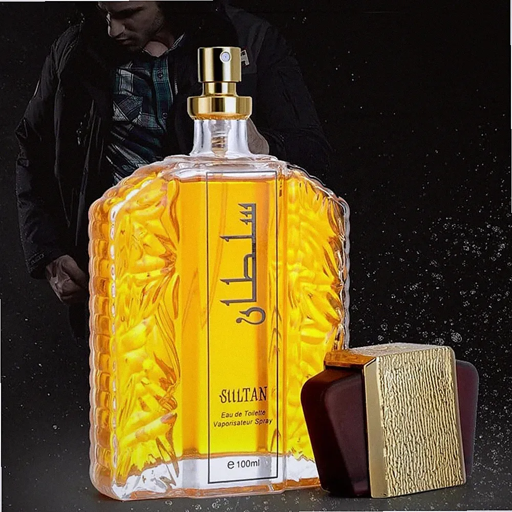 Dubai Perfume for Men Gold Perfume Oil, 3.4 Fl.oz Exotic Arabian Perfume