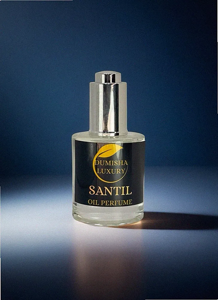 Dumisha Luxury Santil Oil Perfume 30ml Regular Size Oil Formulation Fragrance