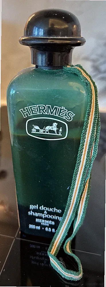 Eau d' Orange Verte Hermes Unisex 6.5 oz VINTAGE SHOWER GEL & Shampoo, 2/3 Full