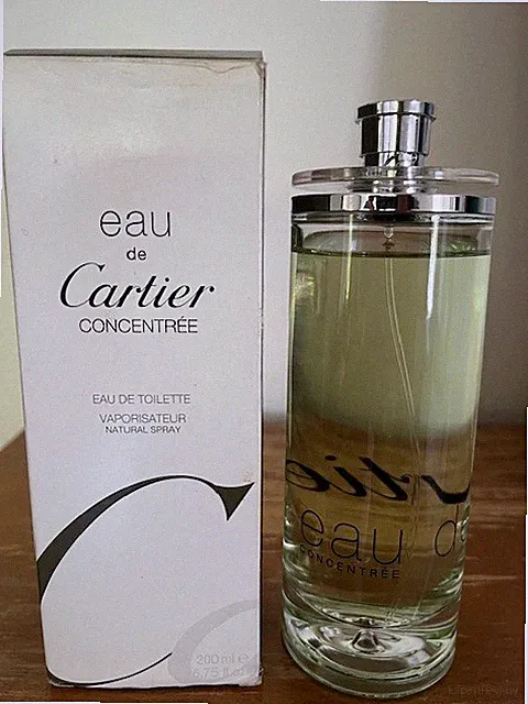 EAU DE CARTIER CONCENTREE CARTIER EdT Perfume Spray HUGE !200ml/6.75oz NEW BOXED
