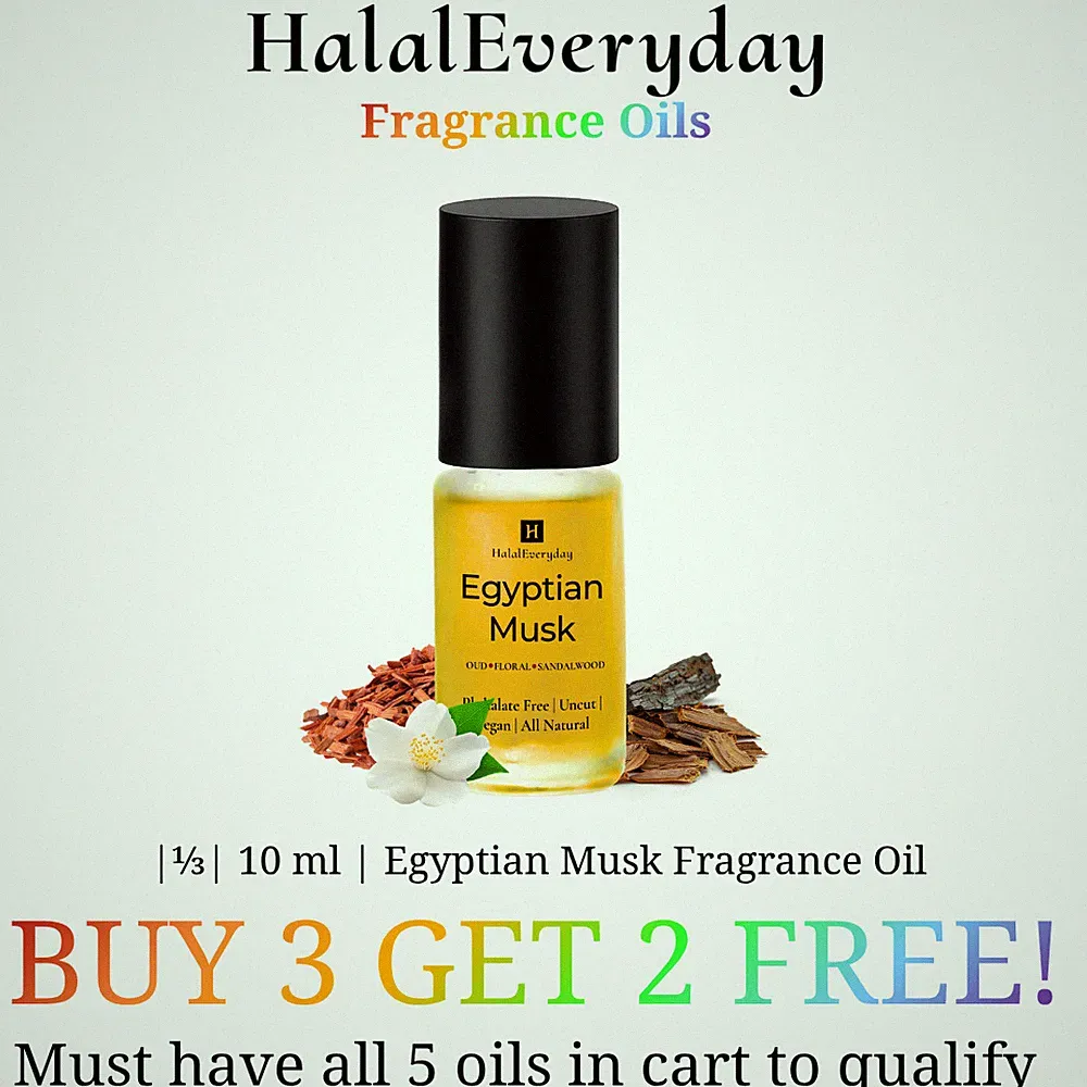 Egyptian Musk 10 ML BODY OIL ROLL-ON FRAGRANCE OIL, PERFUME OIL MAN WOMAN Unisex