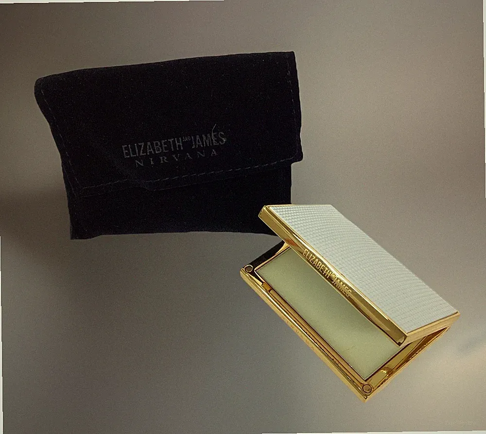 Elizabeth & James Nirvana White Solid Perfume 0.14oz AS PICT, NOBOX NEW! VTG