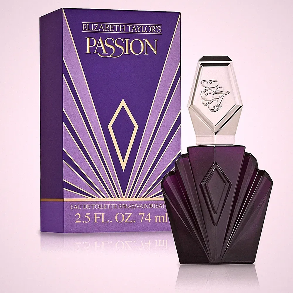 Elizabeth Taylor Passion EDT Spray for Women Floral Amber Designer Perfume