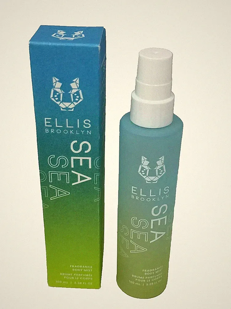Ellis Brooklyn Sea Fragrance Body Mist Lemon, New In Box 3.4 oz New Vegan
