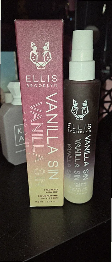 Ellis Brooklyn Vanilla Sin Fragrance Body & Hair Mist 3.38 Oz 100 ML Perfume