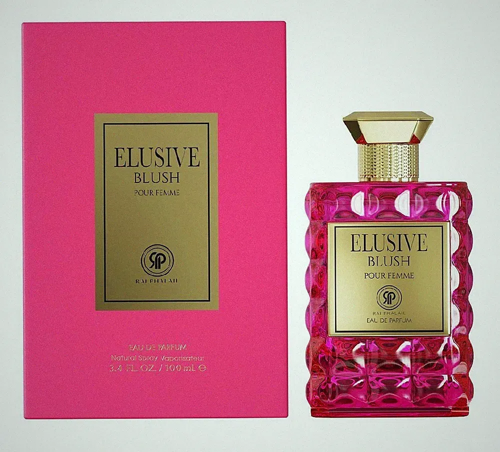 Elusive Blush Pour Femme Eau De Parfum for Women – Floral Gourmand Fragrance