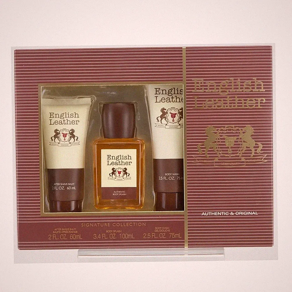 English Leather Fragrance for Men 3 Piece Gift Set