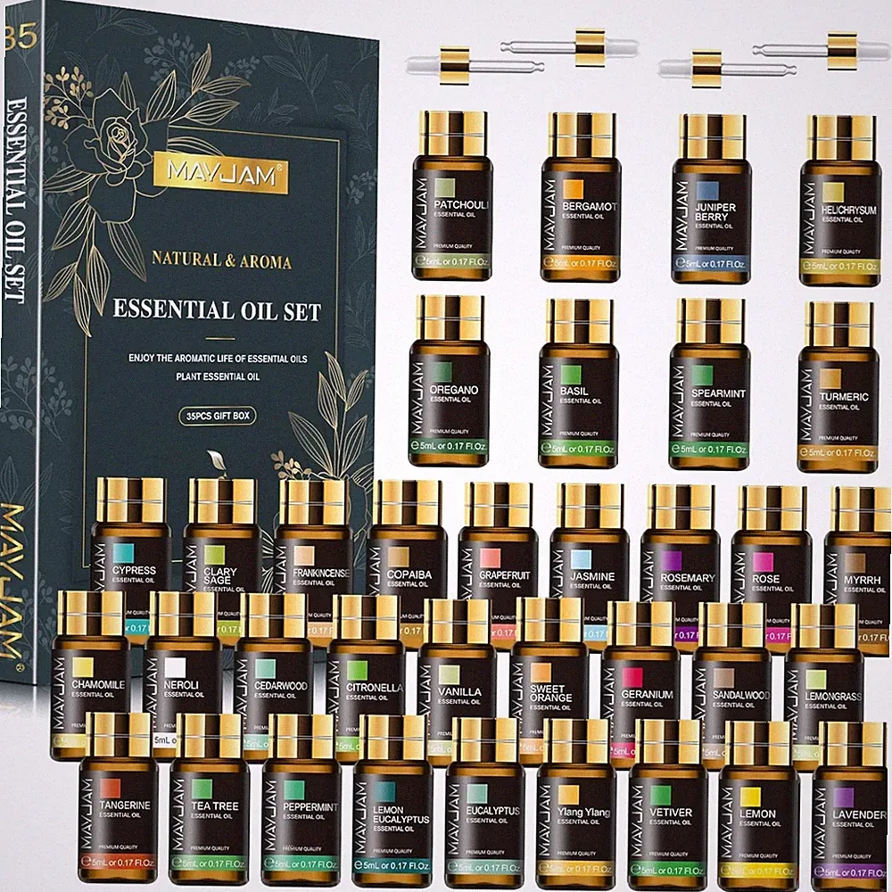 Essential Oils Gift Set - Pure Aromatherapy Kit