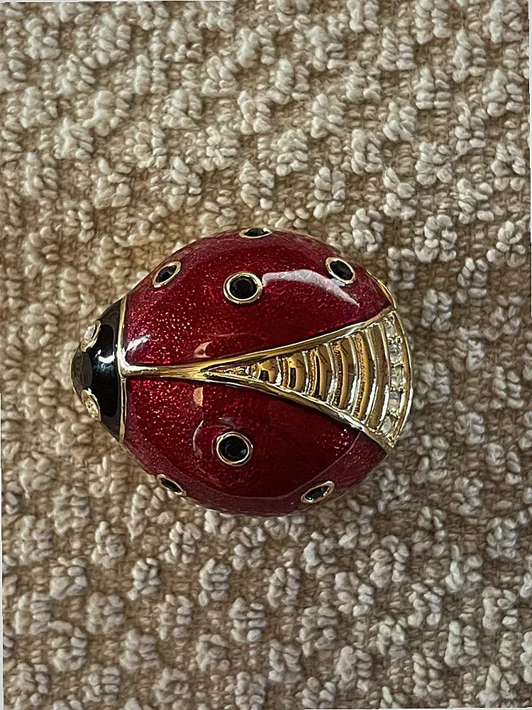 Estée Lauder LADYBUG Solid Perfume Compact - empty