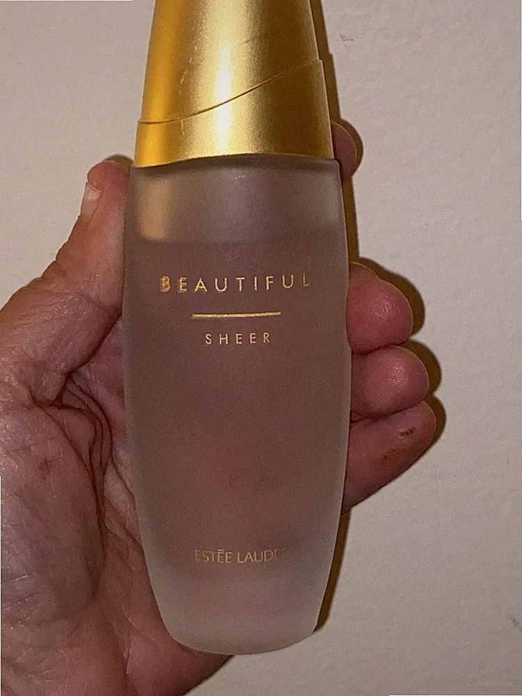 Estee Lauder BEAUTIFUL SHEER Skin Mist 1.7 oz Perfume Spray Frosted Bottle RARE