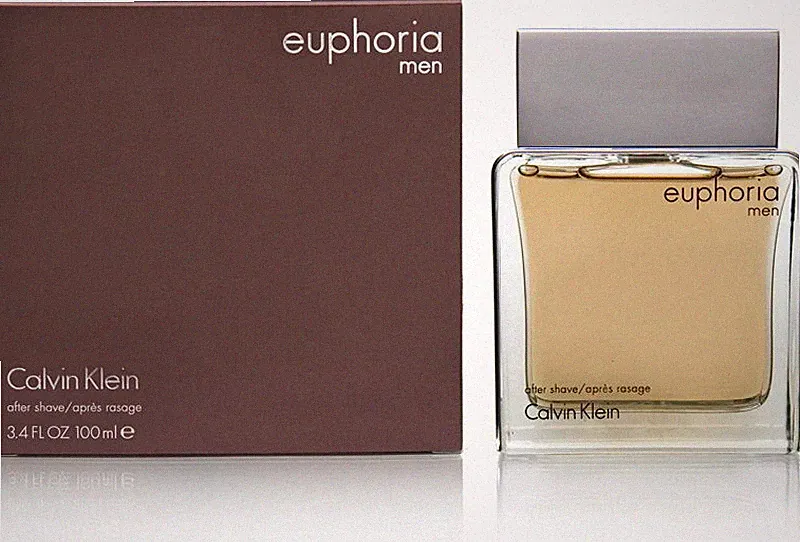 Euphoria Men by Calvin Klein 3.4 oz After Shave Pour Brand New