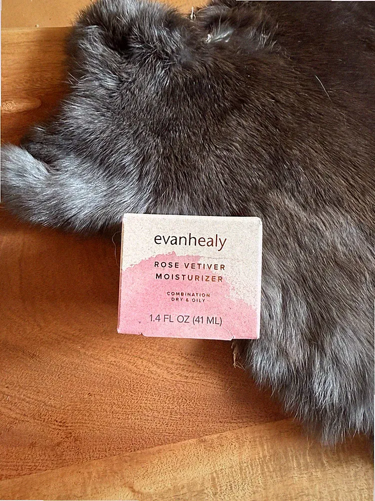 EVANHEALY ROSE VETIVER MOISTURIZER COMBINATION DRY & OILY 1.4 OZ. Exp 11/27