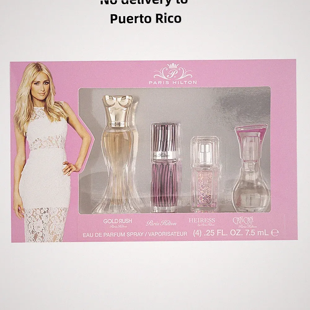 Fast delivery Paris Hilton Eau de Parfum Coffret Set for Women, 4 Piece