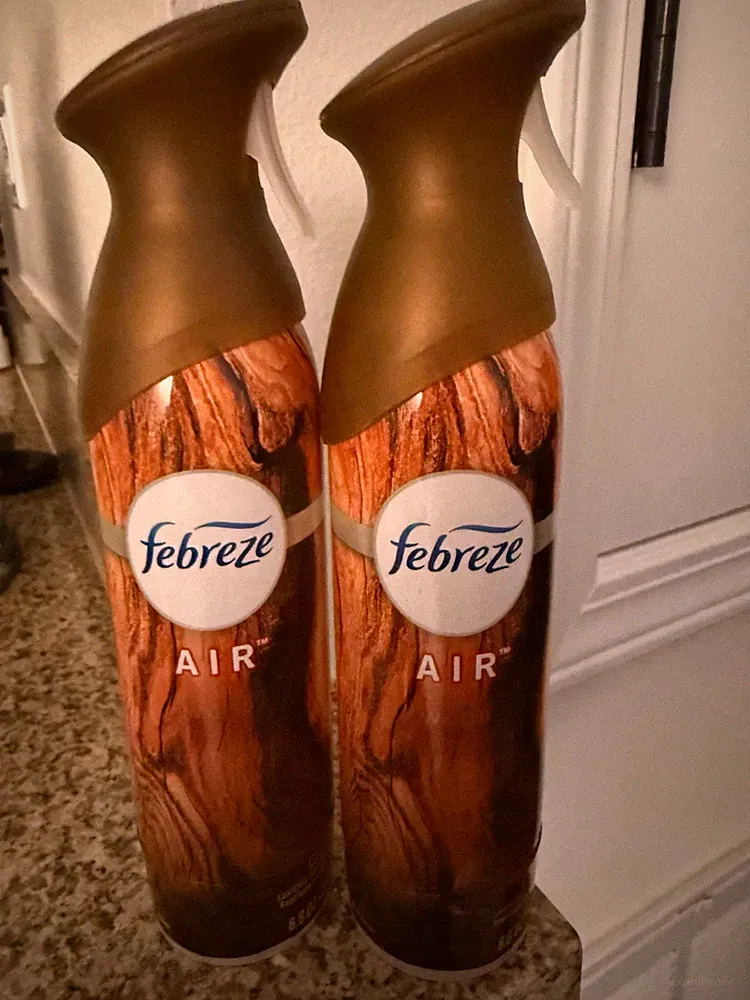 Febreze Air Wood Scent Amber Oud Cedar Air Freshener Spray Mist 8.8 oz Set of 2