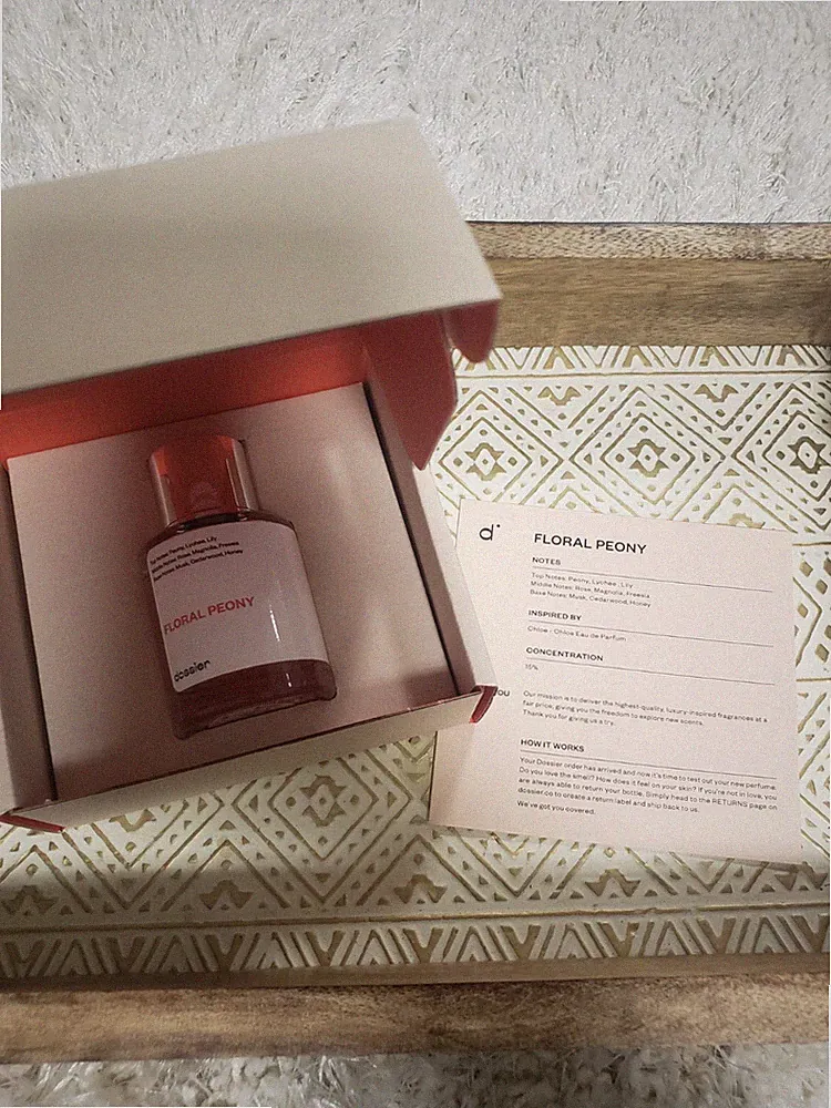 FLORAL PEONY Womans Perfume Dossier fragrance EDP ( Eau De Parfum )