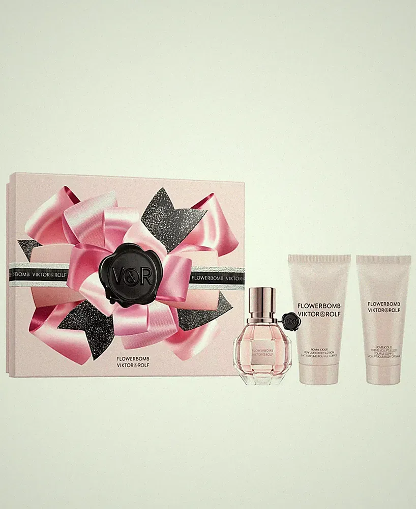 Flowerbomb by Viktor & Rolf Fragrance for Women 3 Piece Gift Set