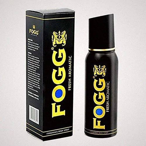Fogg Fresh Aromatic Black Series For Men 150 Long Lasting fragrance Body Spray