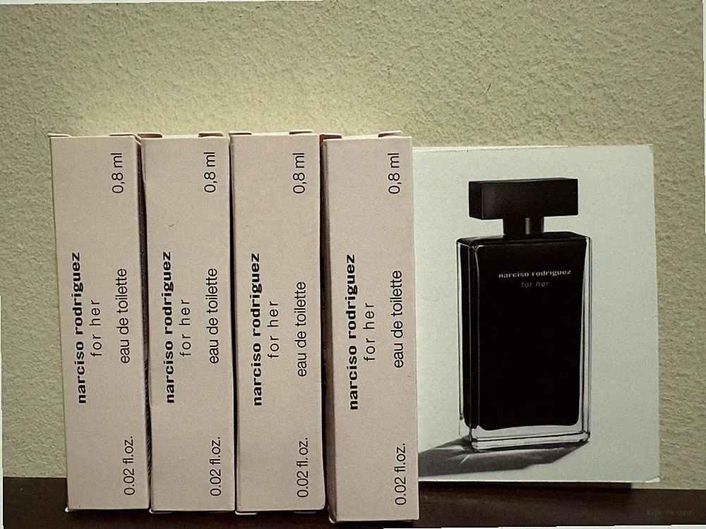 Four Narciso Rodriguez For Her Eau De Toilette Perfume Sample Sprays New in Box