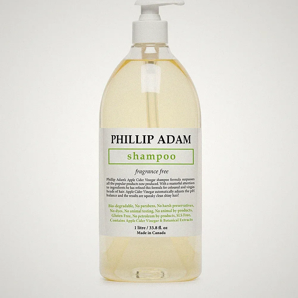 Fragrance Free Shampoo - Sulfate Free and Paraben Free - For All Types of Hai...