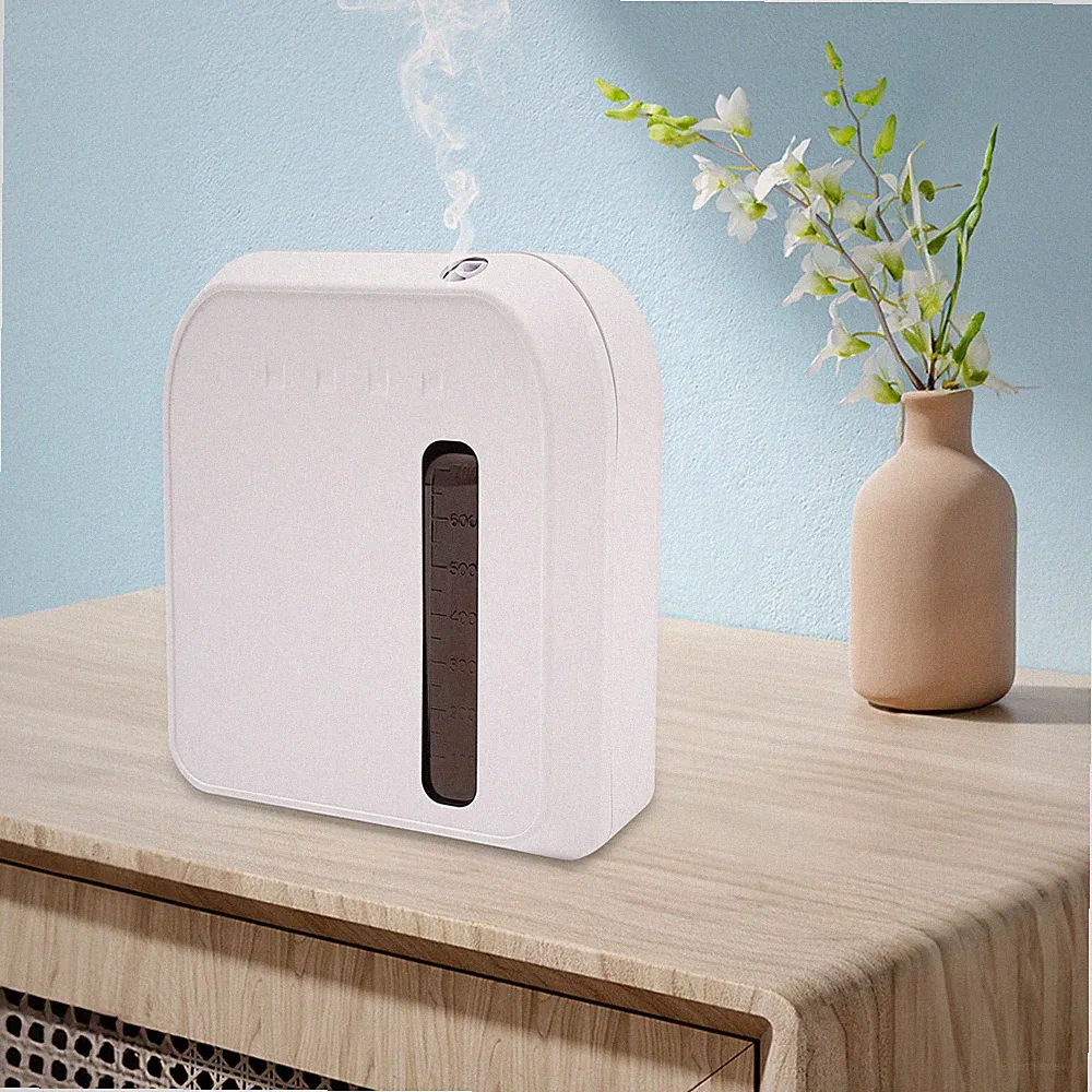 Fragrance Oil Diffuser Smart Waterless Essential Oil Diffuser Viewable 800ML