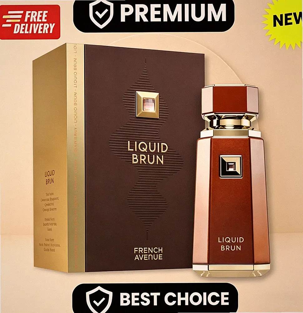 Fragrance World French Avenue Liquid Brun For Men Perfume 100ml/3.4oz Spray New
