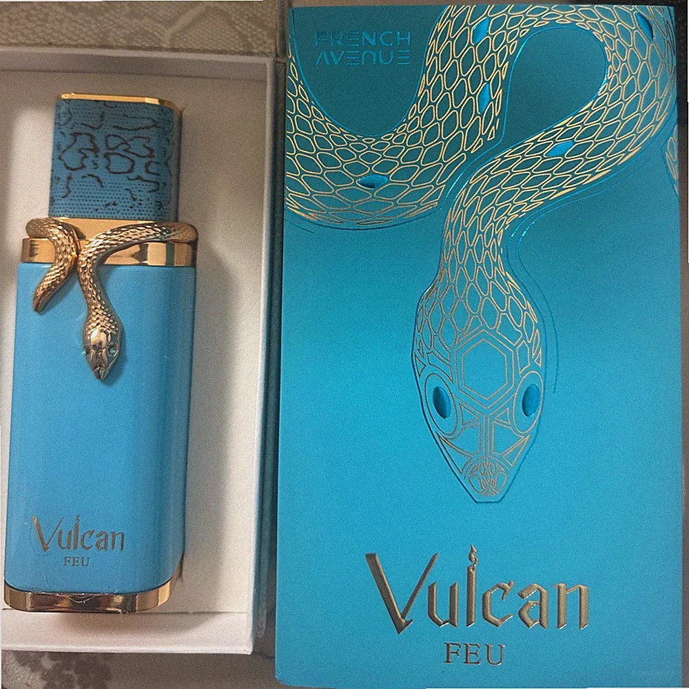 French Avenue Vulcan Feu Eau de Parfum 3.4 oz–Mango Lemon Jasmine – Long Lasting