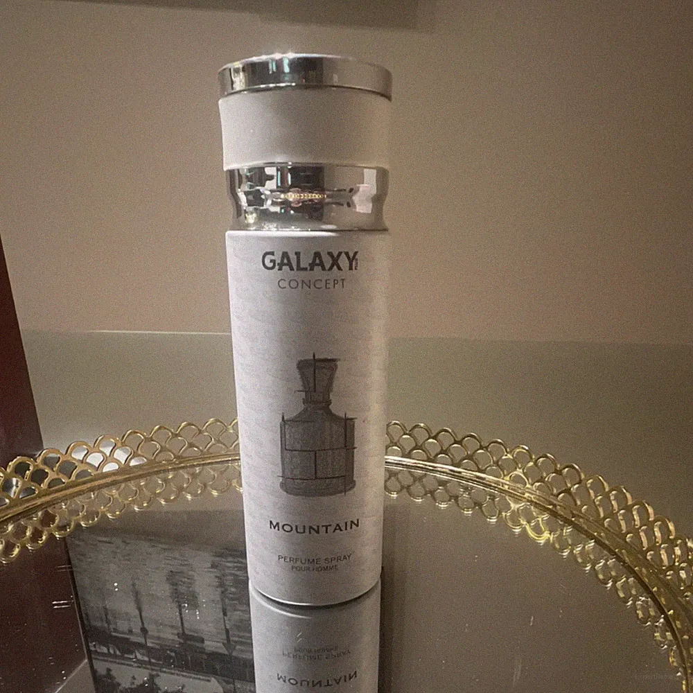 GALAXY Concept Mountain Perfume Spray for Men Amber Bergamot Cedarwood 6.7 fl oz