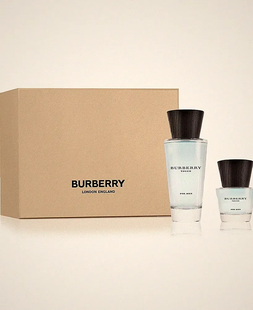 Genuine Burberry Touch for Men Gift Set 3.3 oz Full Size & 1.0 oz Travel Bottles