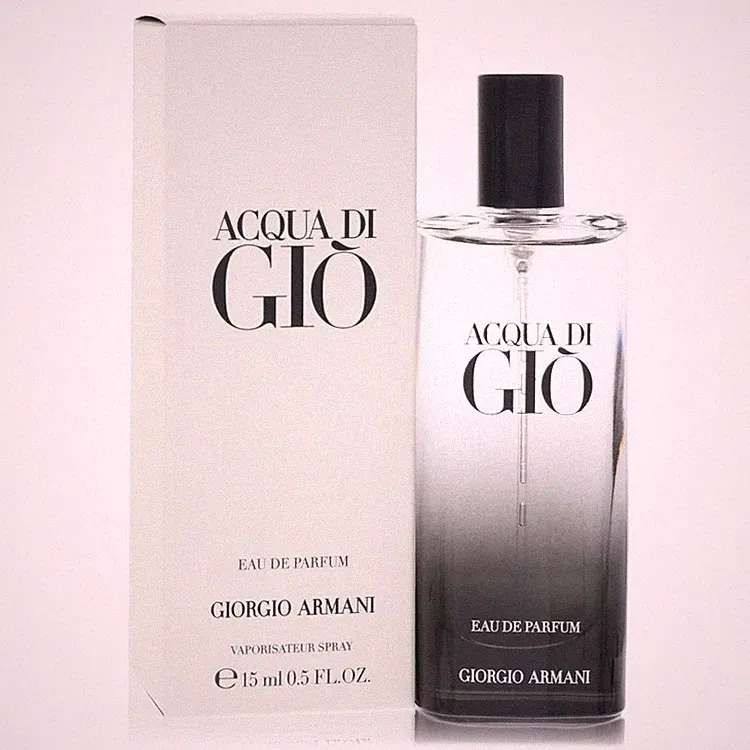 Giorgio Armani Acqua Di Gio Eau De Parfum Spray 0.5oz/15ml f/Men Fresh Aquatic