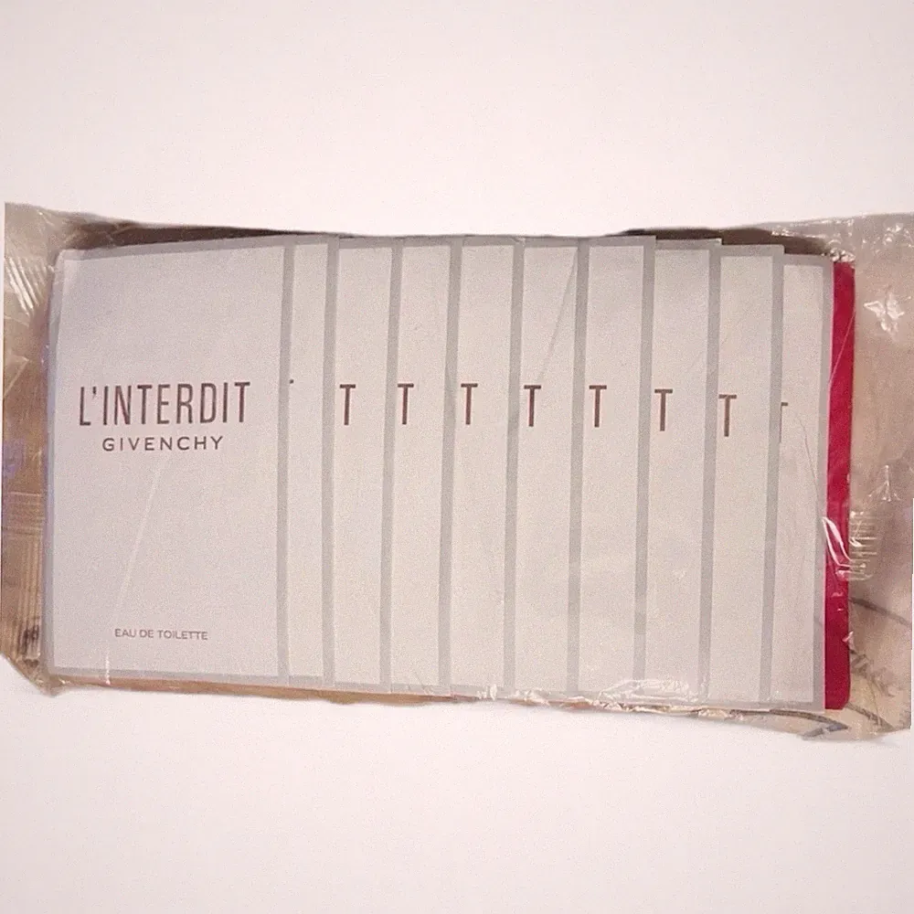 Givenchy L'inderdit Eau De Toilette 10 x Perfume spray samples Sealed Travel