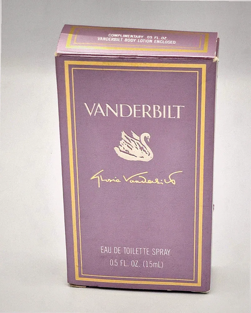 Gloria Vanderbilt Perfume Eau De Toilette Spray 0.5 fl oz / 15 ml Vintage