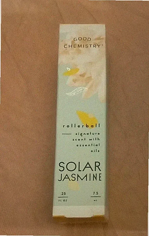 Good Chemistry Solar Jasmine Rollerball Perfume 0.25oz Pineapple Peach