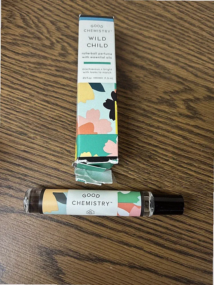 Good Chemistry Wild Child Rollerball Perfume w/ Essential Oils, 0.25 fl oz