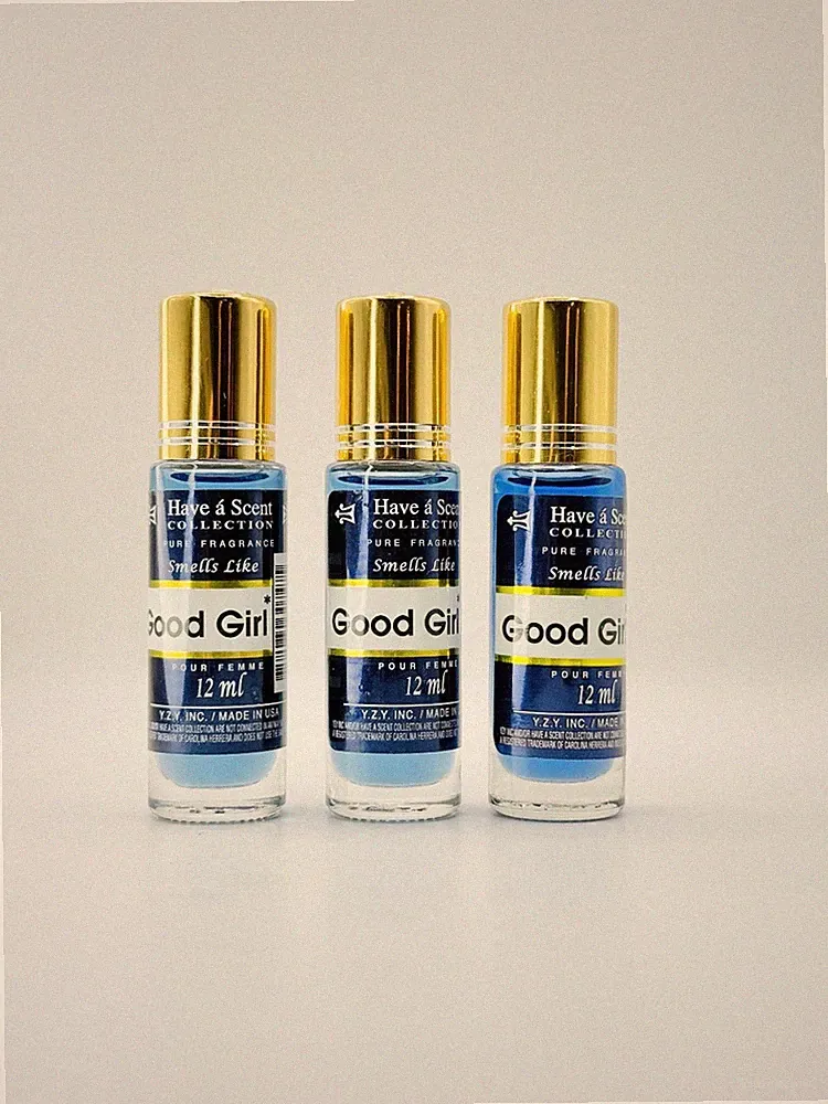 Good Girl Roll On Body Oil by YZY Perfume 12ml 3pcs Set