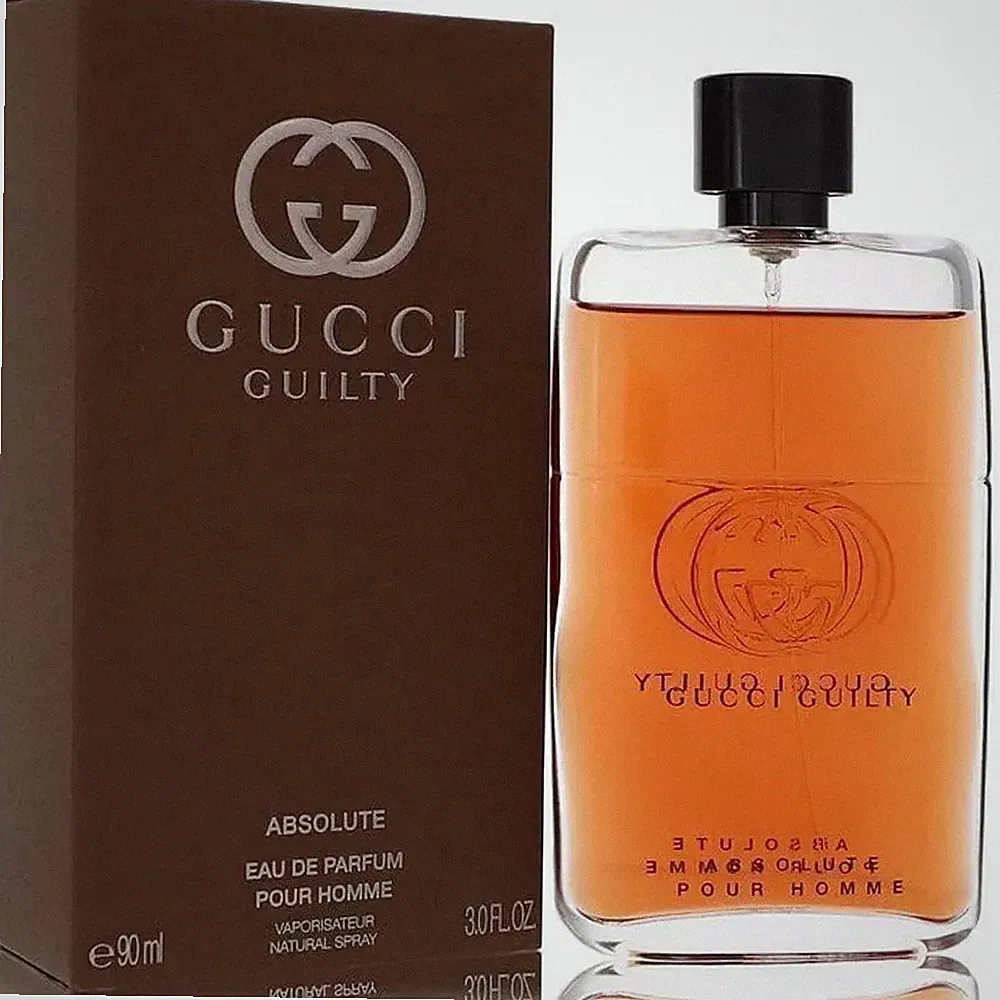Gucci Guilty Absolute by Gucci cologne for men EDP 3.0 oz New in Box