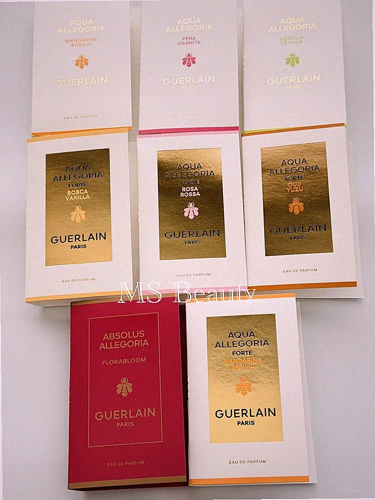 Guerlain Absolus & Aqua Allegoria Perfume Sample Size (8pcs)
