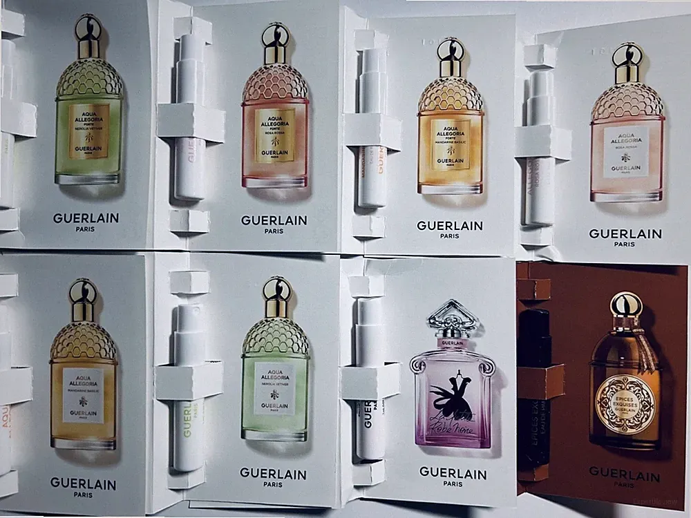 Guerlain Perfume Sample Spray Vials 1ml - 2ml Choose Your Scent & Combined