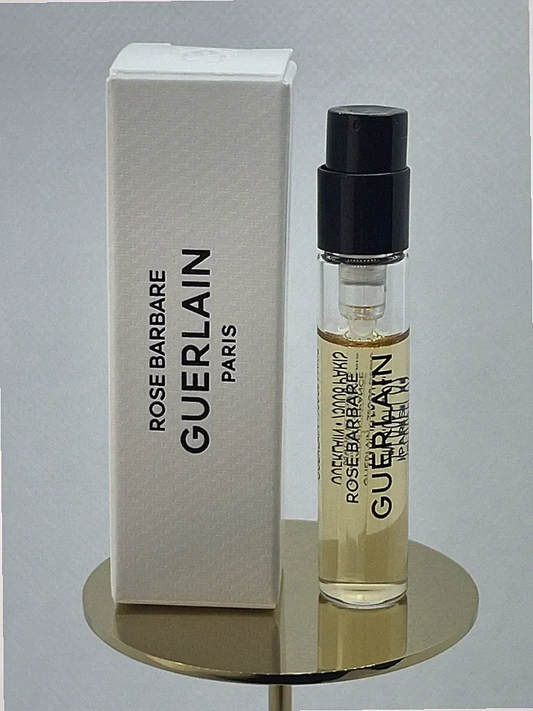 Guerlain Rose Barbare Eau de Parfum Sample Spray Travel Rose Peach Fragrance