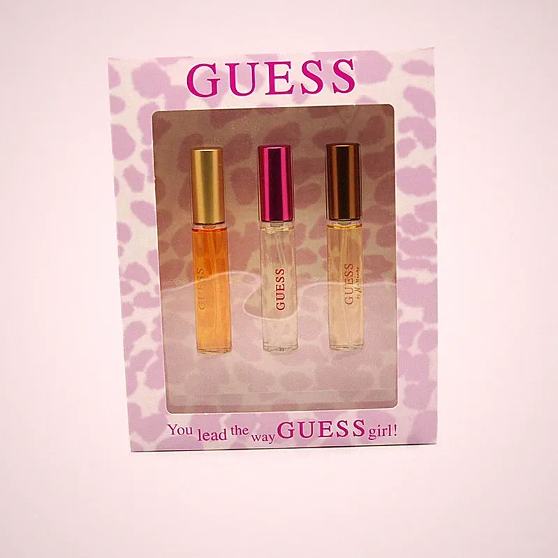 Guess Perfume Mini Spray Set Women (Guess Pink + Guess Gold + Guess Marciano)