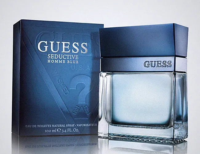 Guess Seductive Homme Blue Cologne Perfume EDT Spray 3.4 oz for Men NIB SEALED